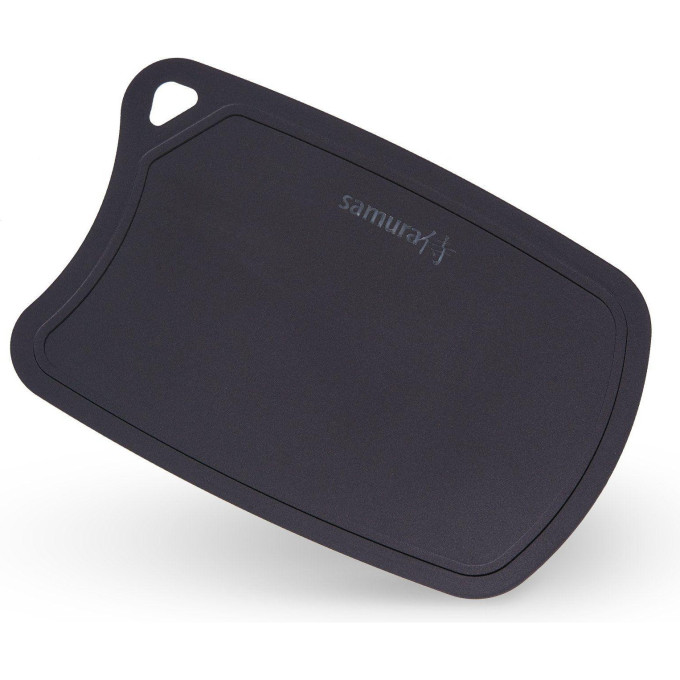Разделочная доска Samura термопластиковая 380×250×2 мм, чёрная SF-02B/K